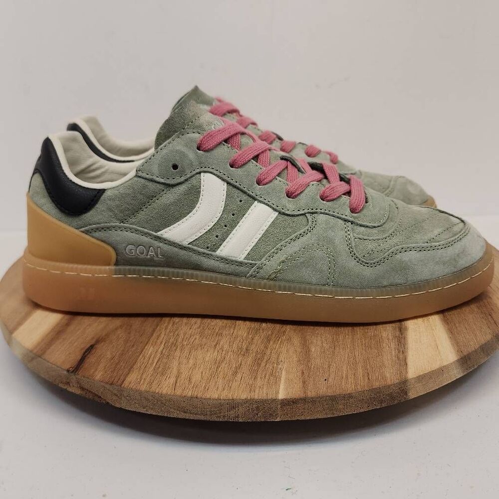 Coolway GOAL Athletic Shoe - Green Forest Womens Size 8